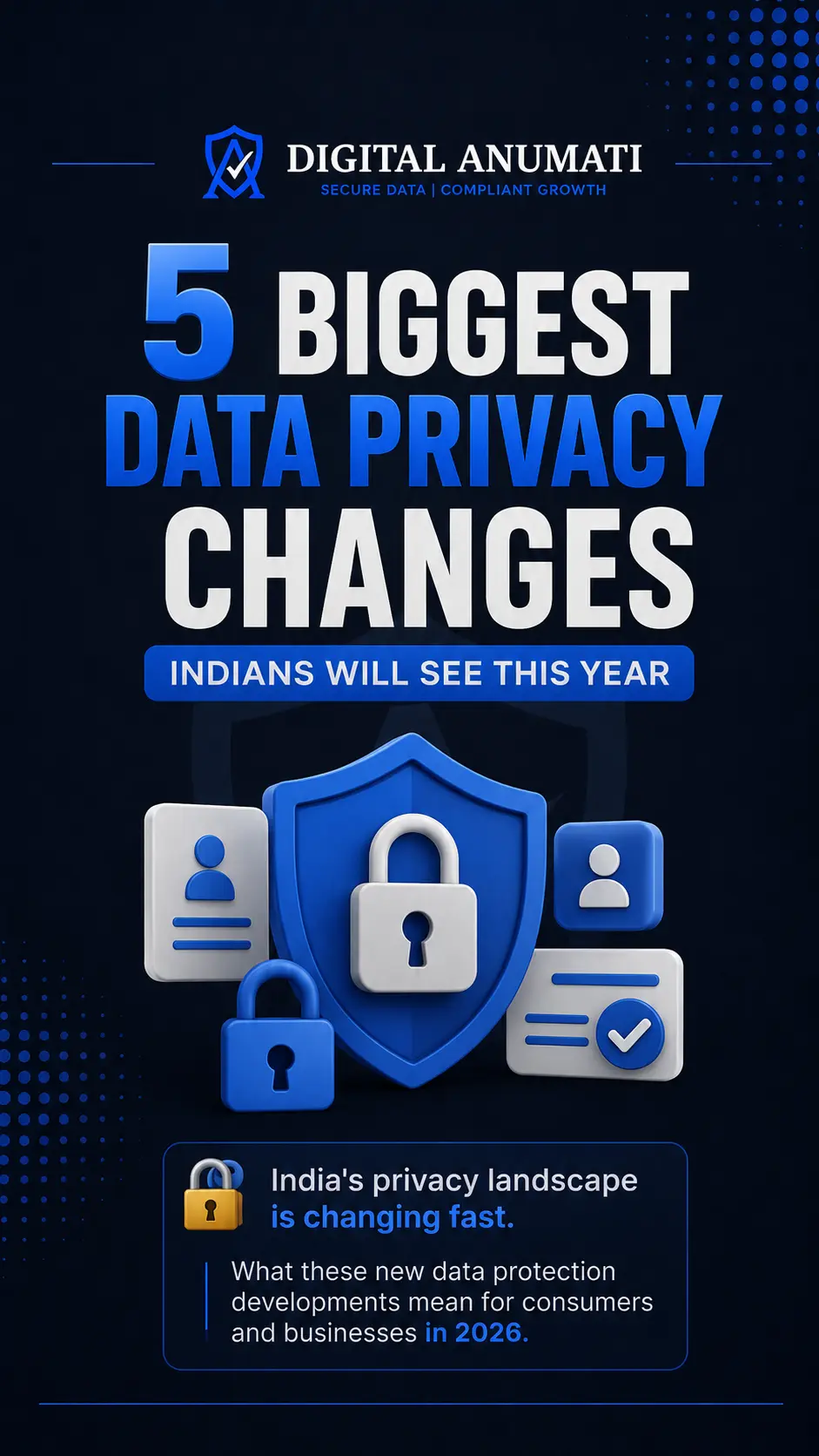 5 Biggest Data Privacy Changes Indians Will See This Year